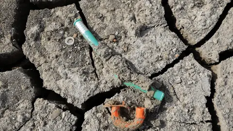 El embalse de La Vi&ntilde;uela, ubicado en La Axarqu&iacute;a (M&aacute;laga)
