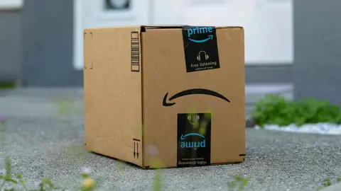 Caja de compra de Amazon