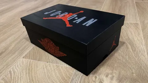 Caja de zapatillas Air Jordan de Nike