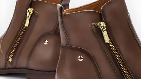 Botines de piel con cremallera lateral Pikolinos en El Corte Ingl&eacute;s