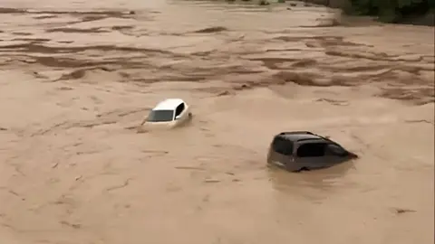 Desbordamientos en M&aacute;laga