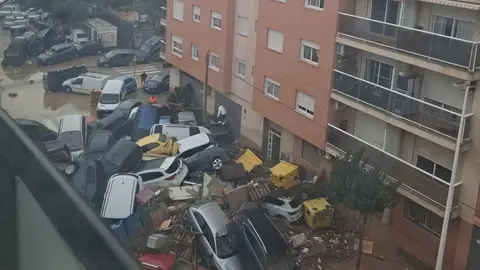 La DANA arrasa con todo a su paso por Valencia