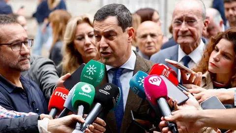 Juanma Moreno ha apelado de nuevo a la prudencia por la DANA