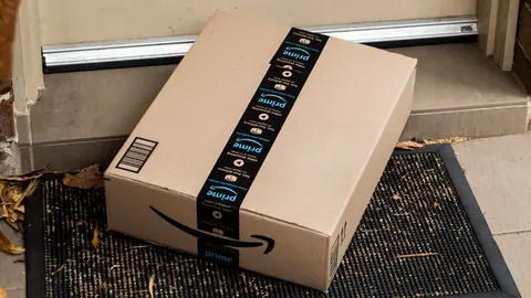 Caja de compra de Amazon