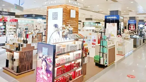 Secci&oacute;n de perfumes de El Corte Ingl&eacute;s