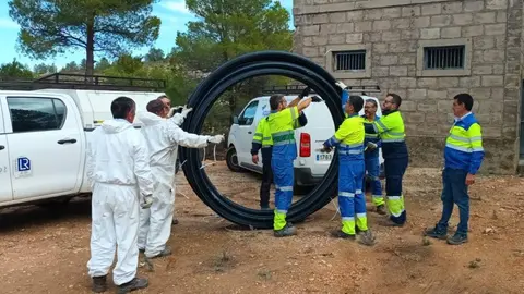 Miembros de Aqualia en Valencia