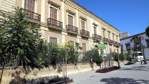 Palacio de Puerto Hermoso, antigua sede de la Comisar&iacute;a de Jerez
