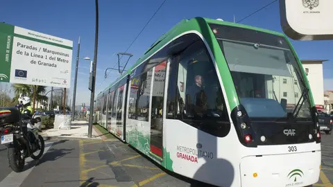 El Metro de Granada, en una imagen de archivo