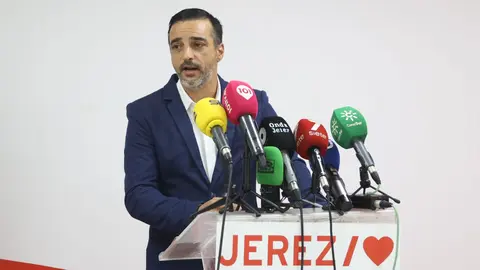 Jos&eacute; Antonio D&iacute;az, portavoz del PSOE Jerez | Cristo Garc&iacute;a