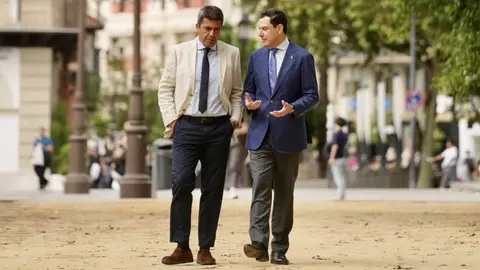 Carlos Maz&oacute;n y Juanma Moreno
