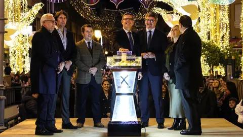 Encendido del alumbrado de Navidad en Puente Genil