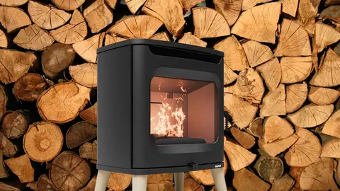Estufa Le&ntilde;a Flos Wood 