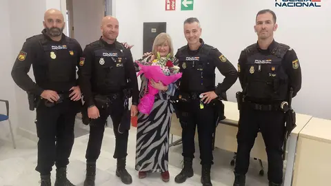 Encarnaci&oacute;n Freir&iacute;a en la Comisar&iacute;a de Jerez