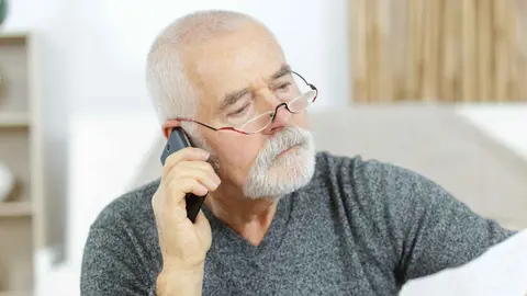 Un pensionista de la Seguridad Social