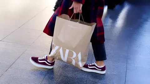 Bolsa de compra de tienda ZARA - Inditex