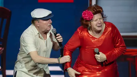 Los Morancos durante una de sus actuaciones en 'Bis a Bis'