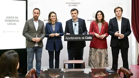 Bruno Garc&iacute;a ha desglosado los asuntos tratados en la Junta de Gobierno Local en C&aacute;diz
