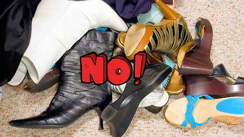 La soluci&oacute;n para despejar de zapatos la entrada de casa