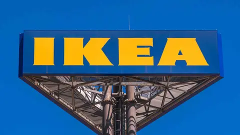 Letrero de una tienda Ikea