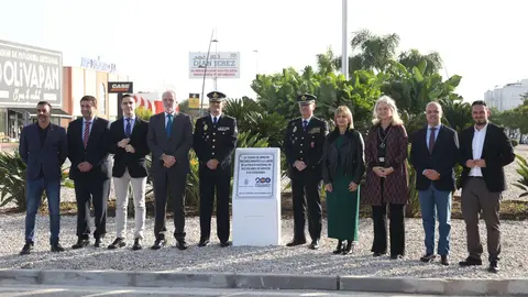 Inauguraci&oacute;n de la rotonda dedicada a la Polic&iacute;a Nacional en Jerez | Cristo Garc&iacute;a
