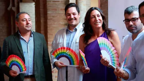 Loles L&oacute;pez, en un acto con j&oacute;venes en Andaluc&iacute;a