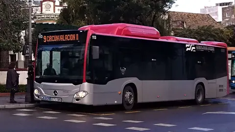 Autobuses urbano en Jerez