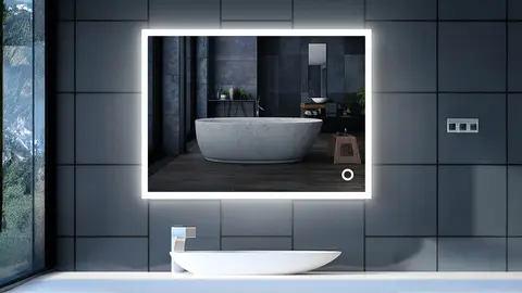 Espejo rectangular retroiluminado LED URB