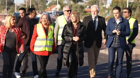 Visita a las obras llevadas a cabo en la carretera NR-4 Jerez | Cristo Garc&iacute;a