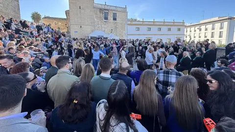 Zambomba en el Reducto Catedral de la Hermandad de la Viga