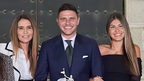 Joaqu&iacute;n S&aacute;nchez y Susana Saborido junto a su hija Daniela | Salvador L&oacute;pez Medina para El MIRA