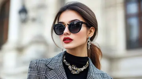 Una mujer a la moda con prendas de El Corte Ingl&eacute;s y Sfera