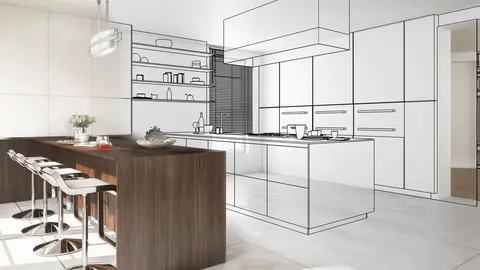 Dise&ntilde;o de cocina moderna