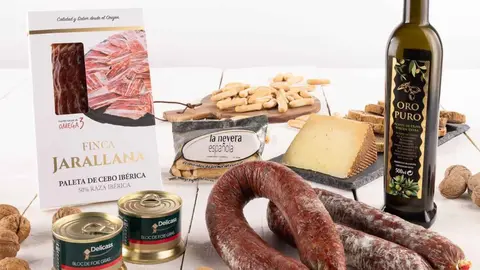 Cesta gourmet de La Nevera Espa&ntilde;ola en Amazon