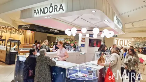 Joyer&iacute;a, Pandora, El Corte Ingl&eacute;s