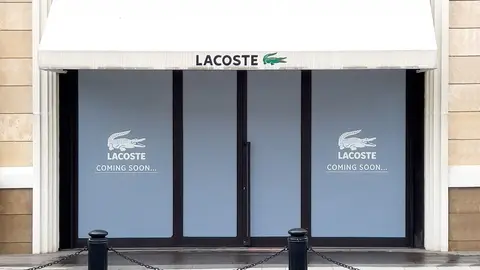 Tienda Lacoste, apertura