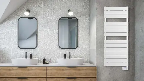 Radiador Toallero El&eacute;ctrico de Carrefour