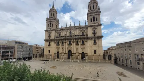 La plaza de Santa Mar&iacute;a en Ja&eacute;n