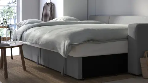 Sof&aacute; cama 3 plazas con chaise longue Barslov