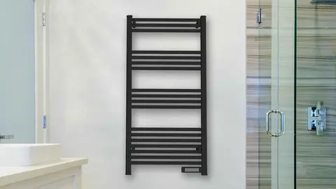 Radiador toallero el&eacute;ctrico NTW 11B de 500 W PURLINE en Leroy Merlin