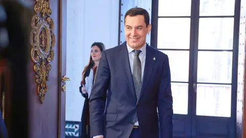 Juanma Moreno, presidente de la Junta de Andaluc&iacute;a