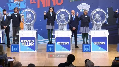 Celebraci&oacute;n del sorteo de la Loter&iacute;a del Ni&ntilde;o del 6 de enero