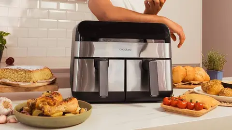 Freidora de Aire Digital de 9L Cecofry Advance 9000 Inox Cecotec