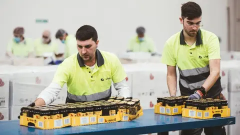 Personas trabajando en una empresa en Andaluc&iacute;a