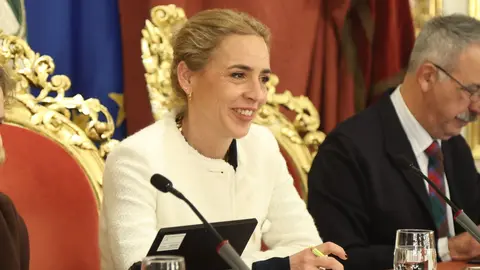 La presidenta de la Diputaci&oacute;n de C&aacute;diz, Almudena Mart&iacute;nez | Cristo Garc&iacute;a