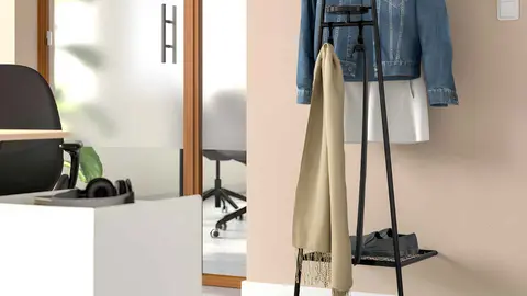 Perchero con zapatero &Auml;LGAN&Auml;S de Ikea