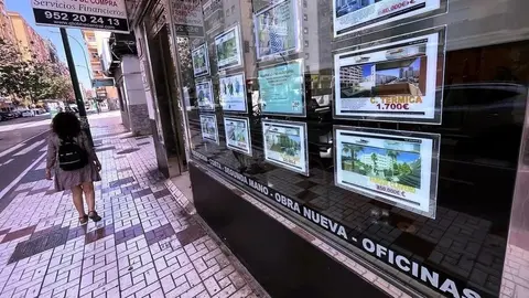 Imagen de archivo de una inmobiliaria