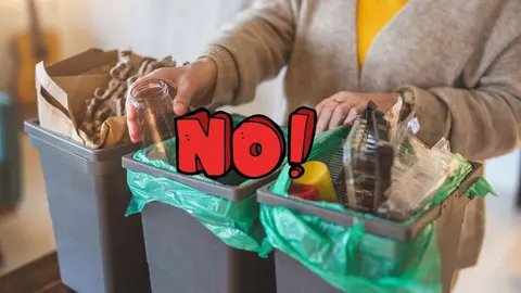 El cubo de basura de 40L que separa los residuos por ti