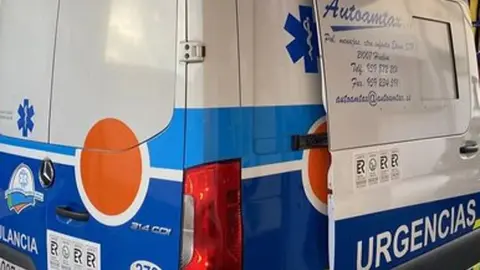 Una ambulancia de urgencias