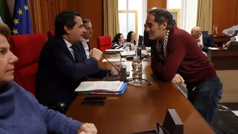 Imagen de una sesi&oacute;n plenaria en el Ayuntamiento de C&oacute;rdoba