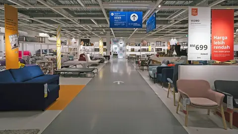 Sof&aacute;s en IKEA